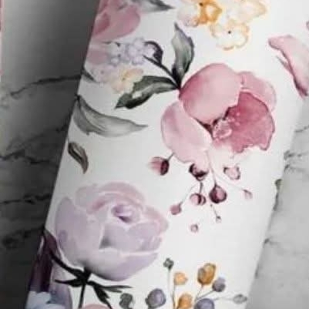 Floral Patterned Wallpaper